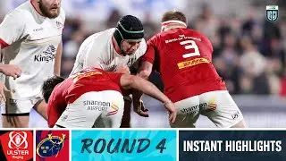 Ulster v Munster | Instant Highlights | Round 4 | URC 2023/24