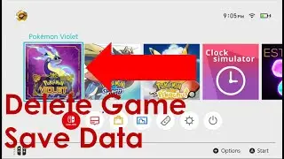 How To Delete Game Save Data | Pokémon Scarlet and Violet