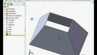Using the Rip Feature - SOLIDWORKS Sheet Metal Tutorial