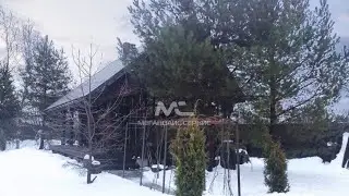 Дом из бревна лиственницы 50 см