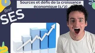 Sources et défis de la croissance économique (1/2)  | Terminale SES (Bac 2025)