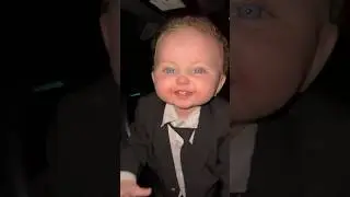 Baby steals a car🚨