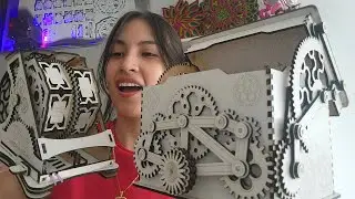 MAKING PROJECTS WITH GEARS AND LASERCUT / WAINLUX L6 10W
