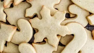 Soft & Chewy Sugar Cookies | Cutout Christmas Cookies