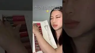 TRYING ALL RAREBEAUTY BLUSH SHADES