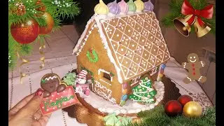 DECORIAMO LA CASETTA DI PAN DI ZENZERO!! #incucinaconkappa #arrivodopo