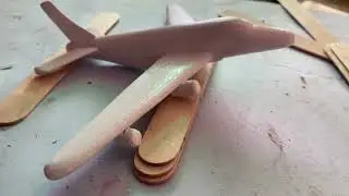 How. To. Make#airplane#model  with#ice cream sticks (part2)