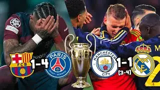 HUMILLAN AL BARÇA | SOBREVIVE EL MADRID | ALEMANES AVANZAN | UEFA CHAMPIONS LEAGUE (cuartos-vuelta)