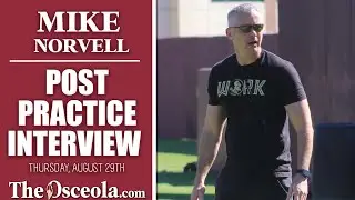 FSU football | Mike Norvell discusses how the team has bounced back in practices