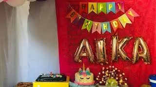 Aika's 1st birthday