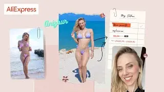 WHAT DOES ANASTASIIA ZHURBENKO WEAR? TRY ON HAUL BIKINI - 2023 +