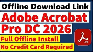 How to Download & Install Adobe Acrobat Pro DC 2025 Full Version TRIAL From Adobe | Best PDF Editor
