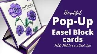 POP-UP Easel Block Cards | 2 Sizes now on the Channel!