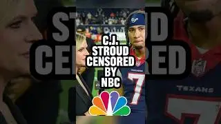 🚨NBC CENSORS CJ STROUD FOR SAYING JESUS!👀 