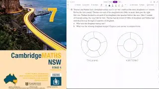 How to answer Q15 of Exercise 4F of the Cambridge Year 7 Textbook