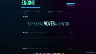 Lumenexus Typography LIVE Engine Demo 