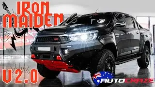 IRON MAIDEN v2.0 // Toyota Hilux Build - Rival Bar, Snorkel, Tyres, Lift Kit, Grid GD07