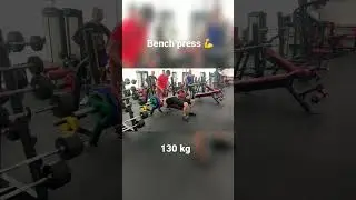 NEW RECORD! Bench press 130kg 💪