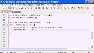 14  XML DOM Create and Replace (Section 4 - XML)