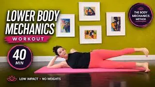 Low-Impact Lower Body Workout: Strengthen Legs, Hips & Glutes for Better Mobility!