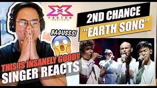 2ND CHANCE - EARTH SONG (MICHAEL JACKSON) | X FACTOR INDONESIA 2021 | SINGER REACTION