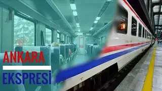 Overnight Train Journey From Ankara to Istanbul | Ankara Express