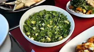 Simple Spinach Avocado Salad made with creamy avocados, tender spinach, and a bright lemon dressing.