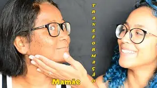 Transformei a minha mãe e ficou INCRÍVEL!
