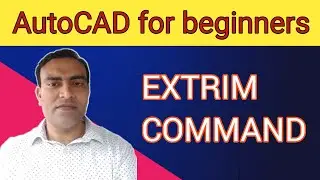 AutoCAD extrim command || extrim command in autocad || autocad tutorial || Maniworks