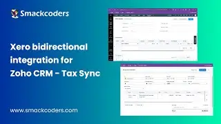 Xero Bidirectional Integration for Zoho CRM- Tax Sync