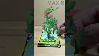 Mega Iron Leaves Pokémon Evolution TCG | AR Card by Max S 