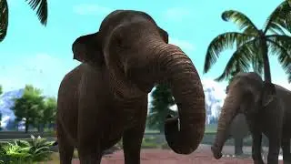 Zoo Tycoon: Ultimate Animal Collection // Feeding the Elephants