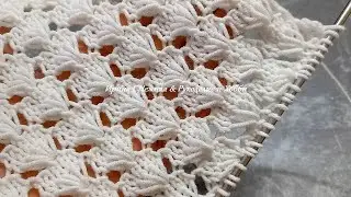 МОРСКИЕ РАКУШКИ - АЖУРНЫЙ УЗОР СПИЦАМИ ДЛЯ ЛЕТНИХ КОФТОЧЕК