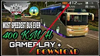 How to add speed mod in 490+Speed  obb🔥 On Bus Simulator Indonesia 4.3.1 😀 🇮🇩