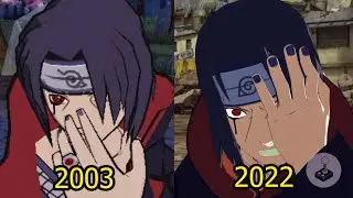 All Itachi Uchiha Ultimate Jutsus Evolution (4K) 2003-2022