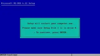 PCem - Installing DOS and Setting up CDrom, Mouse, and Sound Blaster.