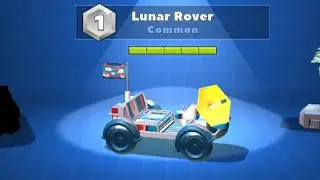 LUNAR ROVER [ Hidden Moon car ] All maps | Crash of Cars iOS / Android Gameplay | #09