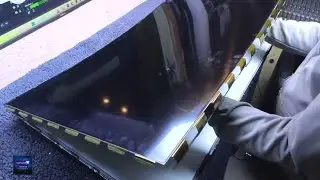 putting a straight screen in a curved tv ( many issues )