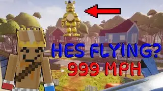 Fredbear in Hello Neighbor is crazy...