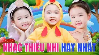 LK Nhạc Thiếu Nhi Vui Nhộn Hay Nhất Cho Bé - Bảy Sắc Cầu Vồng - Đàn Gà Trong Sân