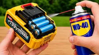 Millions Don't Know This! You'll Never Buy a Drill Battery Again!⚡🔋