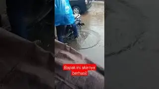 bapak ini akirnya berhasil # vidio lucu