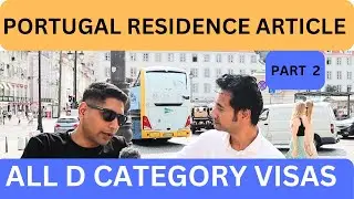Portugal All D Category Visas