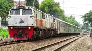 KERETA SPESIAL 4 KABIN DOUBLE LOKOMOTIF ! Tracking Dapat Bonus Banyak Kereta.