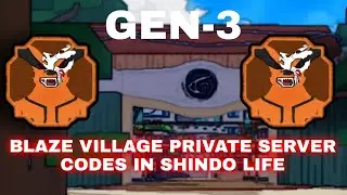 *KURAMA Blaze Village*Private server codes in shindo life | 