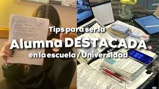 🎀✨ The 10 SECRETS of the OUTSTANDING STUDENT (School and University) 📓
