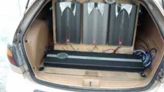 6 AudioPipe 15's on 1 Fusion 4000D hairtrick