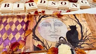 HALLOWEEN JUNK JOURNAL / AUTUMN SCROLL Episode 1