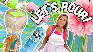 How to Make Show-Stopping Art on Canvas Like a Pro WHILE Making a Vase!