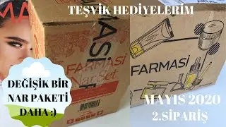 FARMASİ | MAYIS SİPARİŞİ 2 | NAR PAKETİ DEĞİŞİK | MAYIS KOLİ AÇILIŞI | KUTU AÇILI | TEŞVİK HEDİYELER